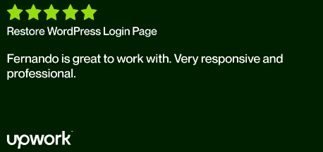 Upwork client review screenshot 19