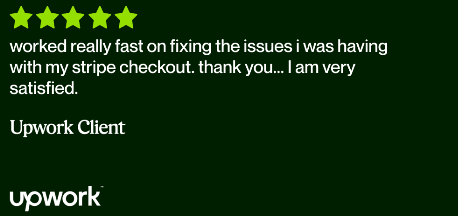 Upwork client review screenshot 6