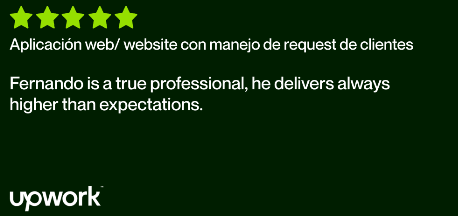 Upwork client review screenshot 9